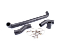 Патрубок радиатора 21213 к-т 4шт АТ с хомутами