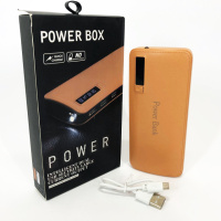 Портативное Зарядное Устройство Павербанк 50000 mAh 3хUSB Power Bank Smart Tech. Цвет: бежевый