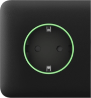 Боковая панель для встроенной розетки Ajax SideCover (smart) Black