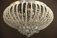 Хрустальная люстра SVLIGHT шестиламповая 91B00/6 хром