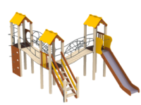 Детский комплекс Три мушкетера Kidigo (11026.09)