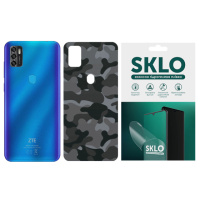 Захисна плівка SKLO Back (тил) Camo для ZTE Axon 10 Pro