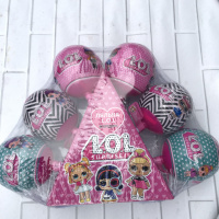 Куля Сюрприз 2 Іграшки Лялька 6 шт