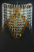 Хрустальное Бра SVLIGHT двухламповое 18052/2 золото