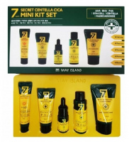 ​Набор миниатюрных средств для успокоения кожи May Island 7 Days Secret Centella Cica MINI KIT 5 SET