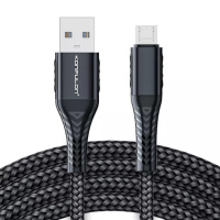 Кабель Konfulon DC32, Micro, 1m, 3A, Black