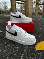 Зимові кросівки Nike Air Force, ТОП якість (low) білі