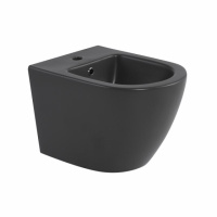 Біде підвісне Qtap Robin 515x370x350 мм, Anthracite QT13551381GAN