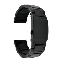 Сталевий браслет для годинника AWARDER 058 Black чорного кольору (SKU 1051-1505)