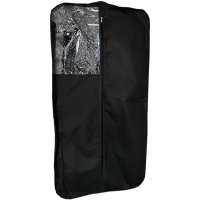 Чехол ORGANIZE для одежды с бортом 120x60x8 см (черный)