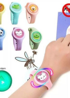 Детский браслет от комаров, светящийся в темноте силиконовый Ridryrer