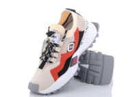 Жіночі кросівки 9911 Beige-red (36-41)