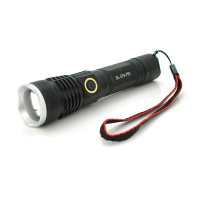 Фонарь ручной аккумуляторный BL-A79-P50 zoom Type-C, фонарь ручной мощный, тактичный фонарь