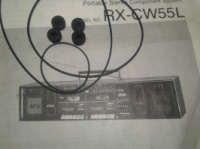 Panasonic RX-CW55L пассики