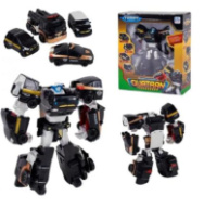Трансформер Тобот Кватран Поліцейський 4 в 1
