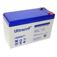 Аккумуляторная батарея Ultracell UL7-12 AGM 12V 7 Ah  (151 x 65 x 99), 2 kg White Q8/420