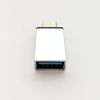 Адаптер OTG Type-C to USB-A silver OEM