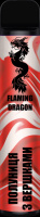 Flaming Dragon Полуниця з Вершками 1500 тяг 4,8 мл 5% Оригінал. Одноразова електронна сигарета 850 мАч Одноразка Elf Bar
