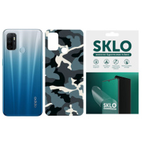 Захисна плівка SKLO Back (тил) Camo для Oppo Reno 4