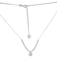 Серебряное колье CatalogSilver с без камней, вес изделия 5,27 гр (2101185) 500 размер