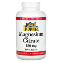 Natural Factors Magnesium Citrate 150 mg 360 капсул