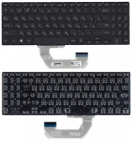 Клавиатура для ноутбука Asus (UX561UD, Q535UD) Black, (No Frame), с подсветкой (Light) RU