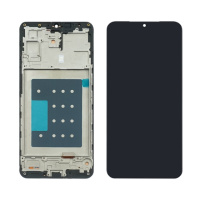 Дисплей для Samsung A175 Galaxy A17 (4G) (2025) с чёрным тачскрином и корпусной рамкой IPS
