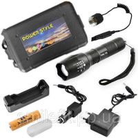 Ліхтарик підствольний під рушницю Bailong Police BL Q1831 T6 (суперпотужний) з виносною кнопкою