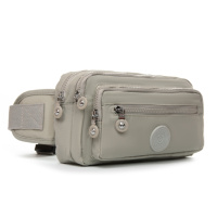 PODIUM Сумка Женская Текстиль на пояс полиамид Jielshi ZT-019 beige