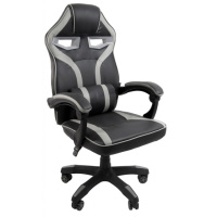 Крісло геймерське Bonro сіре
