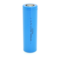 Аккумулятор 21700 Li-Ion Vipow ICR21700 FlatTop, 5000mAh, 3.7V, Blue Q50/500