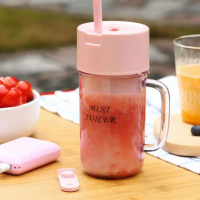 Портативная кружка – блендер Juicing cup LL-898 · Мини соковыжималка на аккумуляторе для коктейлей и смузи · USB зарядка