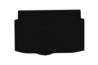 Резиновый коврик в багажник V1 (Черный) для Hyundai I-20 2020- гг