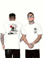 Футболка біла з ДТФ принтом | 57-163