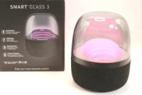 Портативная Bluetooth колонка Smart Glass 3 с LED подсветкой