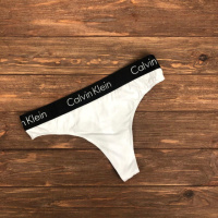 Трусы Женские  Calvin Klein Empire Black (Белый) wu045