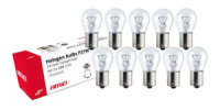 Лампочка галогенна Amio P21W = 12V – одна штука