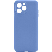 Силіконовий чохол Candy Full Camera Для Apple iPhone 11 Pro (Блакитний / Mist blue ) - купити в SmartEra.ua