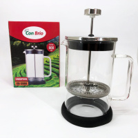 Френч-пресс Con Brio CB-5980 800 мл, Чайник для заваривания трав, Заварник прозрачный