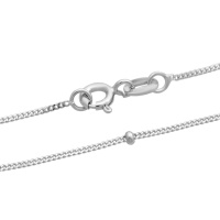 Серебряная цепочка CatalogSilver с без камней, вес изделия 1,64 гр (2142768) 400 размер