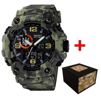 Awarder 002CMGRUASI Тризуб срібло Зелений камуфляж + Коробка.