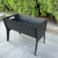 Разборный мангал Mzavod Феникс на 8 шампуров 3мм