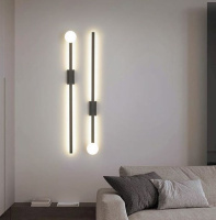 Бра настенное LED WJ33/600-bk-k Черный 8х60х60 см.