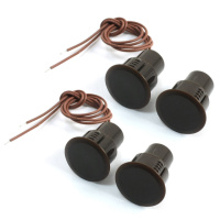 Врезной магнитный переключатель RС-36, 14*18 мм, ЧЕРНЫЙ, 10 штук в упаковке, цена за упаковку