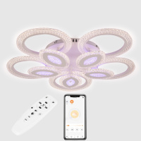 Стельова LED люстра, світлодіодний світильник Sunlight 5809/5+5