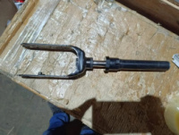 Передняя вилка с амортизатором электросамоката Ninebot G2 Max Тип 2