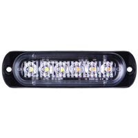 Повторювач габариту 6 LED 12V бiлий+жовтий (AG-ZWD-BSBK-6/W+Y)