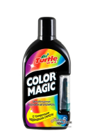 Turtle Wax FG5002 Полироль подкрашивающий Color Magic Plus с карандашом черный 500мл