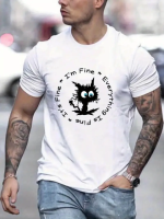 Футболка біла з ДТФ (короткий рукав) | 62-124