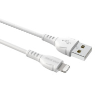 Кабель Borofone BX51 USB to Lightning 1m white
